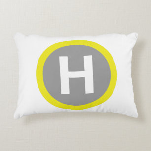 Almofada Decorativa Símbolo Helipad