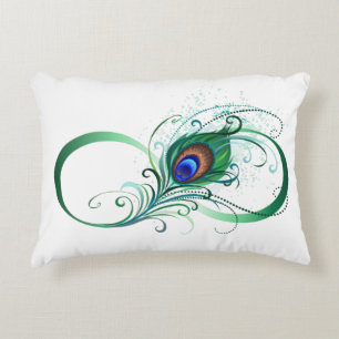 Almofada Decorativa Símbolo Infinito com Pancete