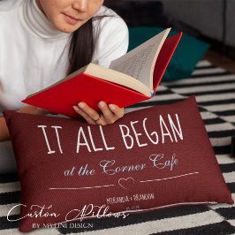 Almofada Decorativa Simply Red Onde Tudo Começou