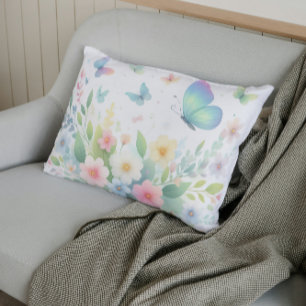 Almofada Decorativa Sinfonia Floral 🌸🦋