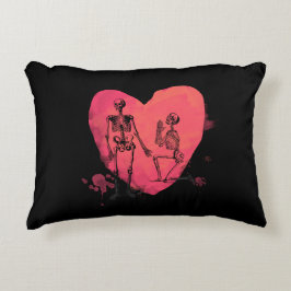 Almofada Decorativa Skeleton Love