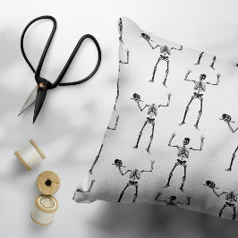 Almofada Decorativa Skeletons De Halloween, Truque Ou Tratar, Boo