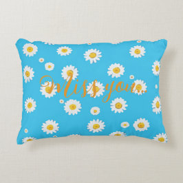 Almofada Decorativa Sky Bloom Daisies