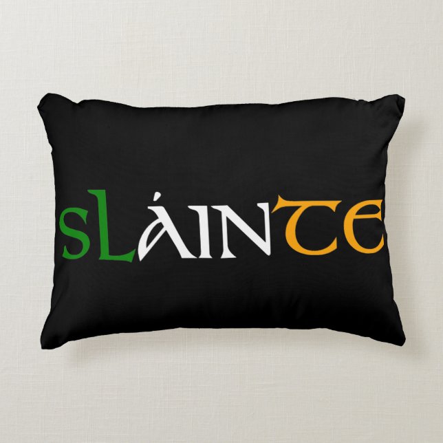 Almofada Decorativa Slainte travesseiro (Frente)