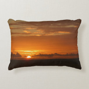 Almofada Decorativa Sol no Mar I - Via Tropical Laranja