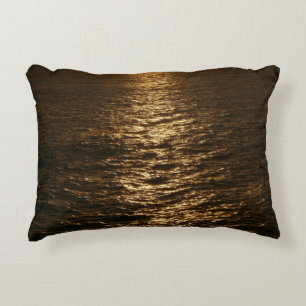 Almofada Decorativa Sol no Oceano Água Fotografia