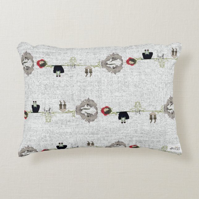 Almofada Decorativa Some Zeitgeist — Core Collection (Diptych) (Frente)