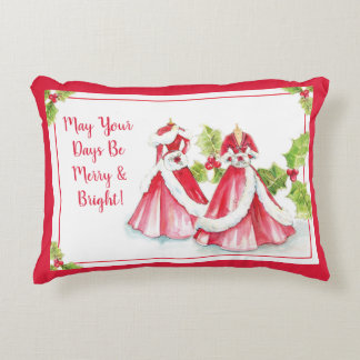 Almofada Decorativa Sonhando com o Natal de Heather French Henry