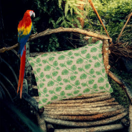 Almofada Decorativa Sonhos da Floresta Tropical Vines Philodendron
