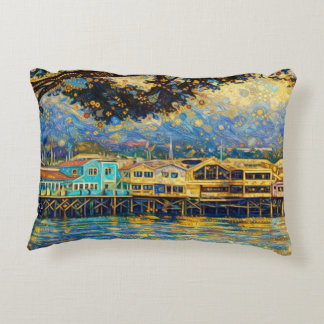 Almofada Decorativa Sonhos Dourados de Monterey Harbour inspirados em
