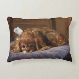 Almofada Decorativa Spaniel de rei Charles