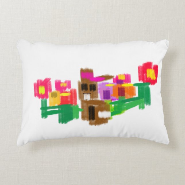 Almofada Decorativa Spring Rabbit (Frente)