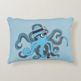 Almofada Decorativa Steampunk Octopus