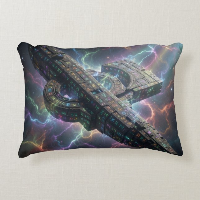 Almofada Decorativa Stellar Path – Journey Through the Universe´6 (Frente)
