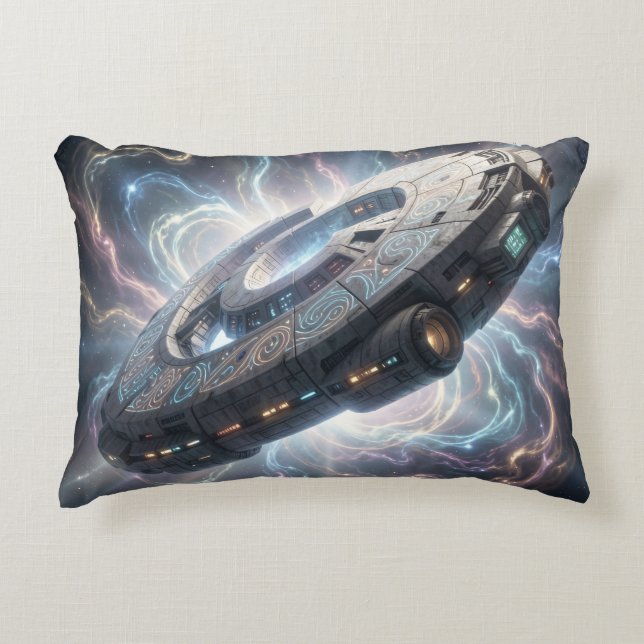 Almofada Decorativa Sternenpfad – Reise durch das Universum´8 (Frente)