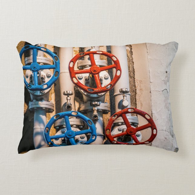 Almofada Decorativa Stopcock in the Schiffbau, Zurique (Frente)