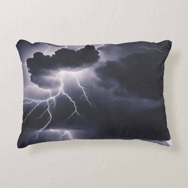 Almofada Decorativa Stormy Night (Frente)