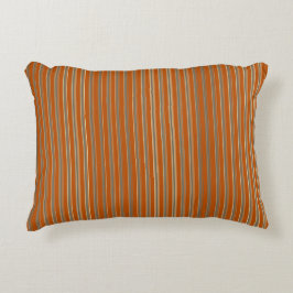 Almofada Decorativa Stripes Beige Orange
