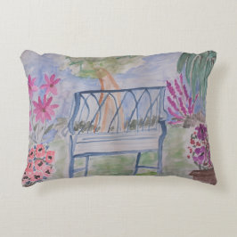 Almofada Decorativa Summer Garden Bench