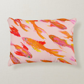 Almofada Decorativa Summer Goldfish Accent Pillow