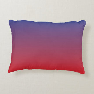 Almofada Decorativa Sunrise 2 (gradiente azul vermelho)