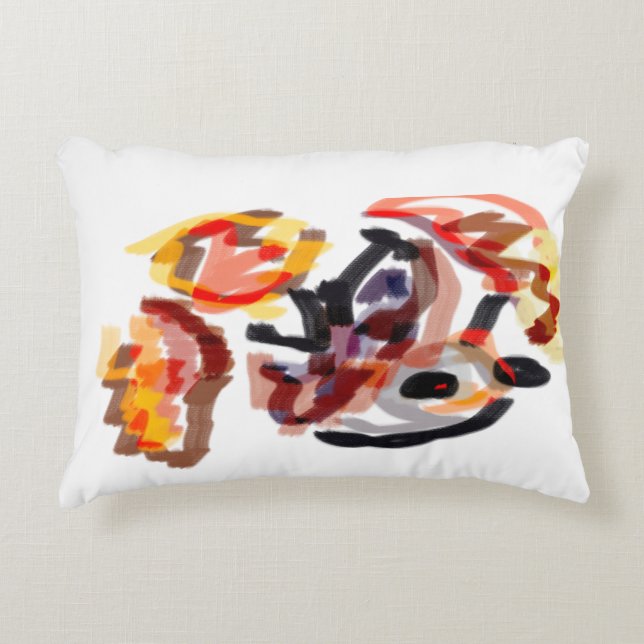 Almofada Decorativa Sunset Autumn Hedgehog (Frente)