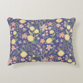 Almofada Decorativa Super floral travesseiro Romântico pastel mole flo