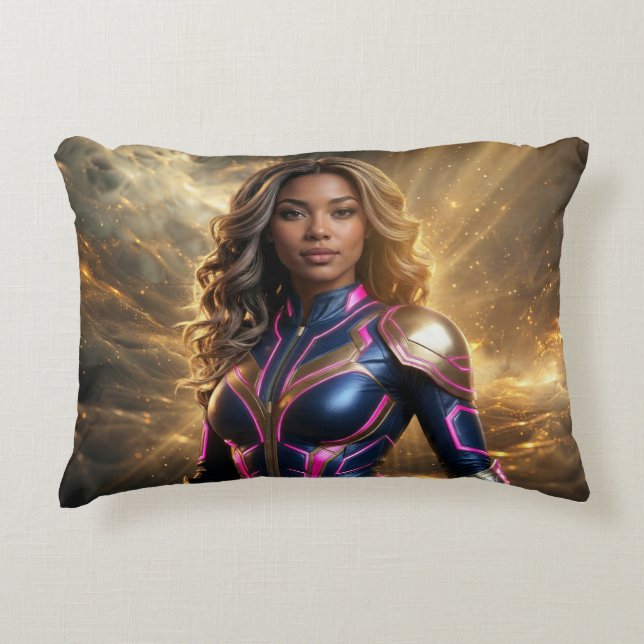 ALMOFADA DECORATIVA SUPERHERO - FANTASY SCI-FI (Frente)