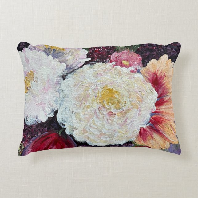 Almofada Decorativa Sweet Delight flower painting (Frente)