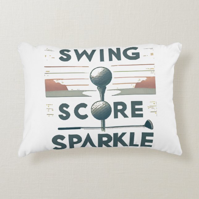 Almofada Decorativa Swing, Score, Sparkle (Frente)