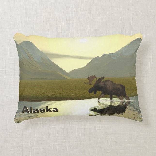 Almofada Decorativa Tarde Moose (Frente)