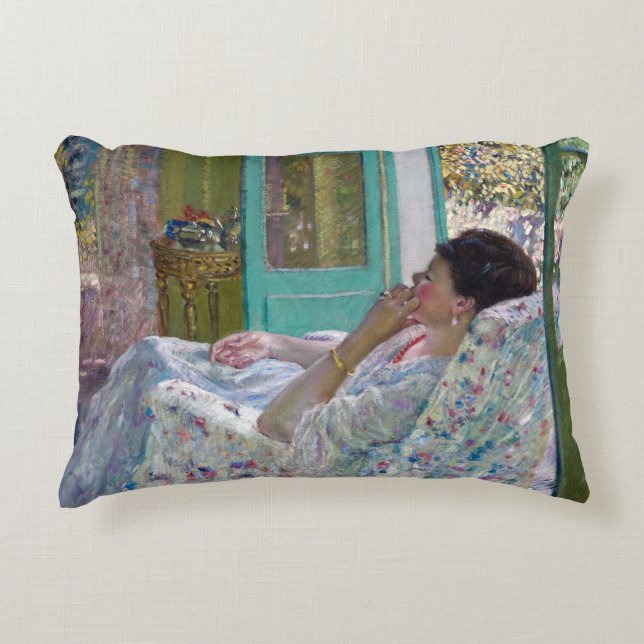 Almofada Decorativa Tarde - Sala Amarela 1910 (Frente)