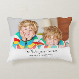 Almofada Decorativa Te Amo Foto Personalizada Nana