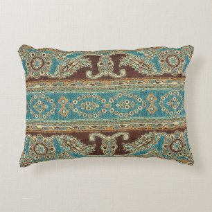 Almofada Decorativa Tecido Árabe Paisley Oriental Design