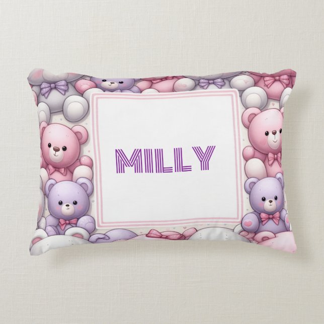 Almofada Decorativa Teddy Confortável abraça (Frente)