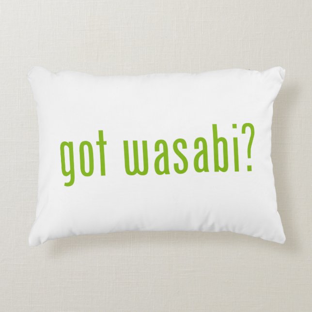 Almofada Decorativa tem o wasabi? (Frente)