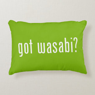 Almofada Decorativa tem wasabi?