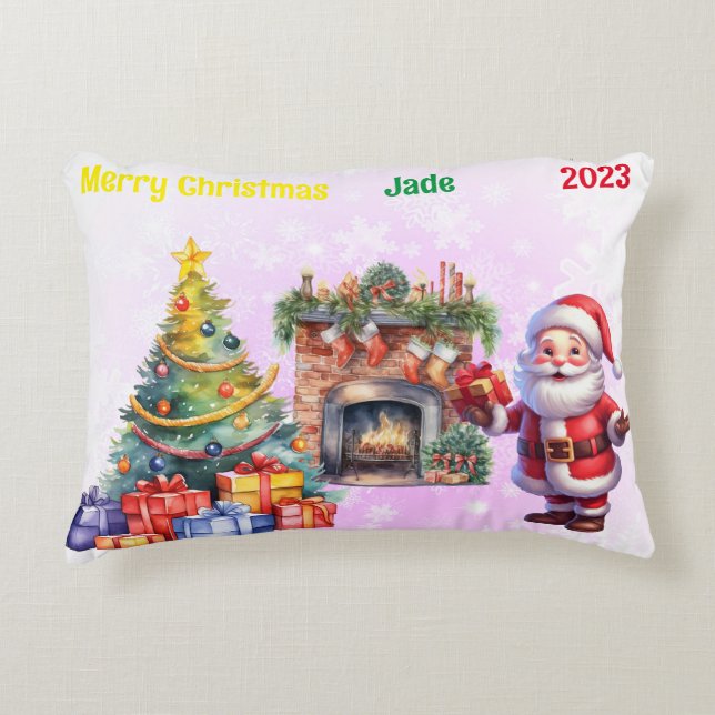 Almofada Decorativa Tema de Natal (Frente)