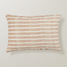 Almofada Decorativa Terracotta Cream Moderna Greve Minimalista Boho