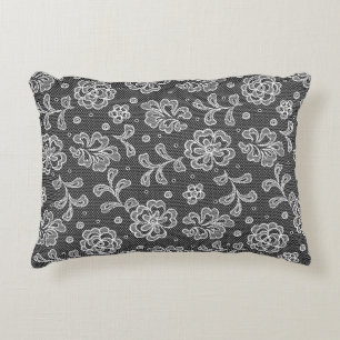 Almofada Decorativa Teste padrão 1 do tecido do laço