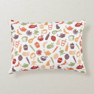 Almofada Decorativa Teste padrão 3 da comida