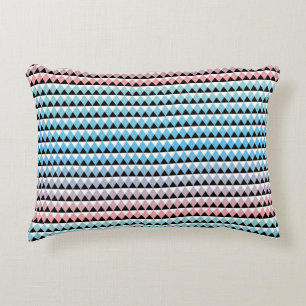 Almofada Decorativa Teste padrão asteca tribal de Ombre