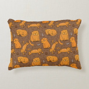 Almofada Decorativa Teste padrão com gatos