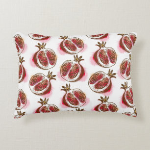 Almofada Decorativa Teste padrão com romã