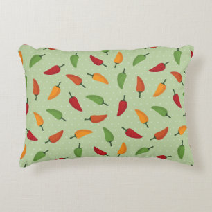 Almofada Decorativa Teste padrão da pimenta