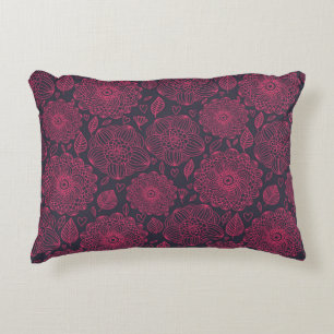 Almofada Decorativa Teste padrão floral 5