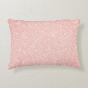Almofada Decorativa Teste padrão floral decorativo