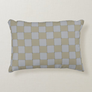 Almofada Decorativa Teste padrão Lowkey tecido do gráfico do ouro e
