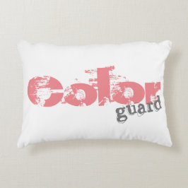Almofada Decorativa Texto de Guarda de Cor Negrito