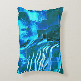 Almofada Decorativa Textura metálica abstrato de mosaico céu limpo